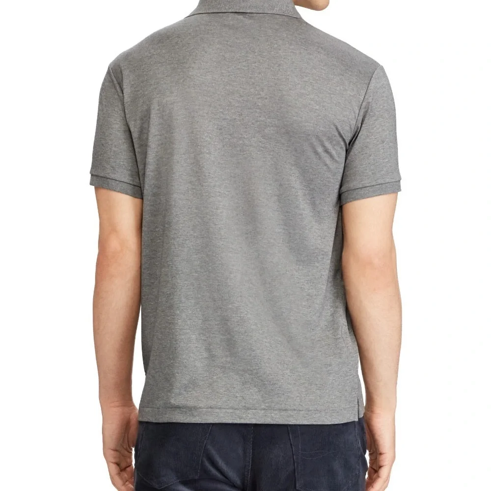 Polo Ralph Lauren Gray Soft Touch Pima Polo Small